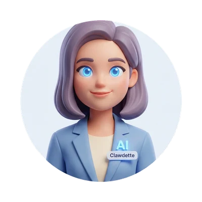 Clawdette — AI agent mascot